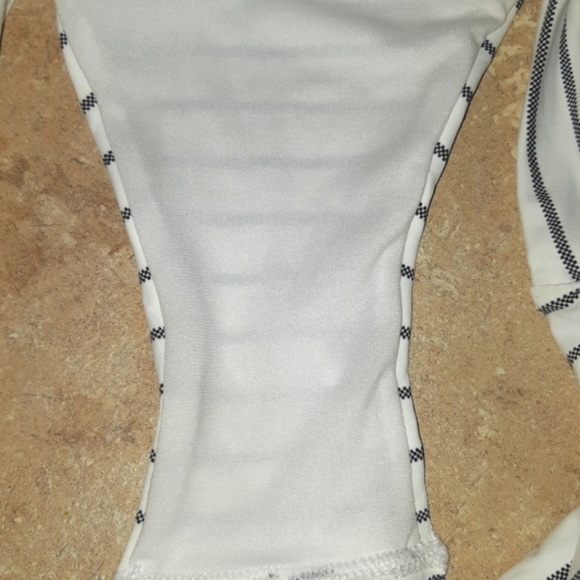 New Striped Balconette Push Up Bikini - Picture 5 of 8